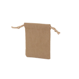 011306 (B1MQ) Bolsa chica de terciopelomaquillaje rectangular PAQ CON 5 PCZ (7 x 8 cm)