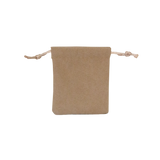 011306 (B1MQ) Bolsa chica de terciopelomaquillaje rectangular PAQ CON 5 PCZ (7 x 8 cm)