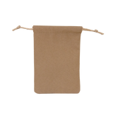 011307 (B2MQ) Bolsa mediana de terciopelo maquillaje rectangular PAQUETE CON 5 PCZ (9.5 x 13 cm)