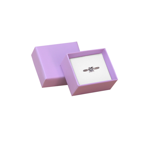 020381(C1LA) Caja lila chica para anillo (5.8 x 5 x 3 cm)