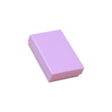 020382(C2LA) Caja lila mediana para cadena y aretes (8 X 6 X 2.5 cm)