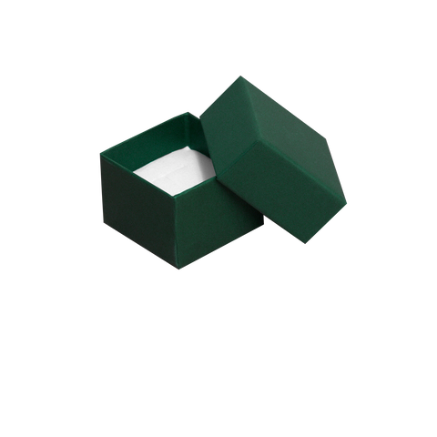 020490(C0VE) Caja VERDE ESMERALDA mini para broquel (4x4x3 cm)