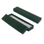 020494(C7VE) Caja VERDE ESMERALDA para pulsera (21.5x4.5x2.5cm)