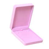 (040290) ESTUCHE TERCIOPELO ROSA  PARA GARGANTILLA