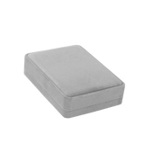 (040292) ESTUCHE TERCIOPELO GRIS PARA GARGANTILLA