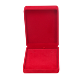 (040293) ESTUCHE TERCIOPELO ROJO PARA GARGANTILLA