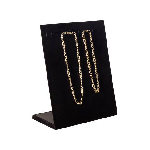 (05027) Tabla terciopelo Negra para cadena (20x25x11cm)