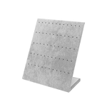 (05029) Tabla terciopelo Gris para broquel (20x25x11cm)