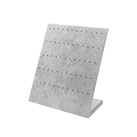 (05029) Tabla terciopelo Gris para broquel (20x25x11cm)