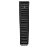 (05051V) Exhibidor Torre Mixta con bace giratoria color Negro Vinil (49x5x10cm