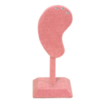 (05071)Oreja de terciopelo color rosa (17.5x7.5x7.5cm)
