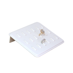 (085009) Exhibidor de PVC para 18 anillos color blanco (19X14.5X4.5cm)