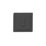 (086021) Exhibidor de PVC para un anillo color negro (5X5X2.5cm)