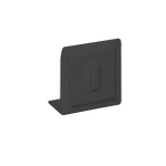 (086021) Exhibidor de PVC para un anillo color negro (5X5X2.5cm)