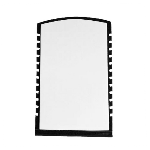 (087007) Exhibidor de PVC para 13 cadenas acostado color bicolor (18X28.5X8cm)