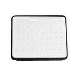 (087011)Exhibidor de PVC para 30 pares de broquel color bicolor (19X14.5X4.5cm)