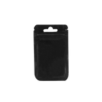 (BC6X10NG) BOLSA PLASTICA PAQ CON 50 PIEZAS  FRENTE TRASPARENTE FONDO NEGRO (6X10CM)