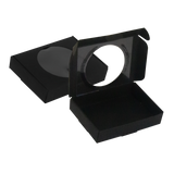 (BM2NG) CAJA ARMABLE COLOR NEGRA PAQUETE CON 10 PIEZAS (10X7X2cm)