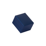 (CR1AZ) ESTUCHE CARTER AZUL MARINO PARA ANILLO  (5.2 x 4.7 x 3.7 cm)