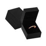 (CR1NG) ESTUCHE CARTER NEGRO PARA ANILLO  (5.2 x 4.7 x 3.7 cm)