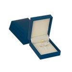 (CR3AZ)ESTUCHE CARTER AZUL MARINO PARA CADENA Y ARETES (6.9X4.1X2.9CM)