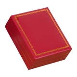 (CR3D) ESTUCHE CARTER ROJO PARA DIJE  (6.9 x 4.1 x 2.9 cm)