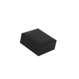 (CR3NG)ESTUCHE CARTER NEGRO PARA CADENA Y ARETES (6.9X4.1X2.9CM)