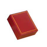 (CR3RJ) ESTUCHE CARTER ROJO PARA CADENA Y ARETES  (6.9 x 4.1 x 2.9 cm)