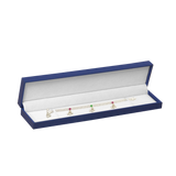 (CR7AZ) ESTUCHE CARTER AZUL MARINO PARA PULCERA(21.9X5X2.3CM)