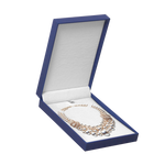 (CR8AZ) ESTUCHE CARTER AZUL MARINO PARA GARGANTILLA CHICO(11X15.7X3.5CM)
