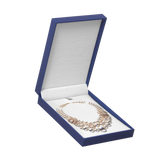(CR8AZ) ESTUCHE CARTER AZUL MARINO PARA GARGANTILLA CHICO(11X15.7X3.5CM)