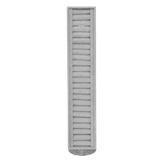 (05050) Exhibidor Torre Mixta con bace giratoria color Gris (49x5x10cm