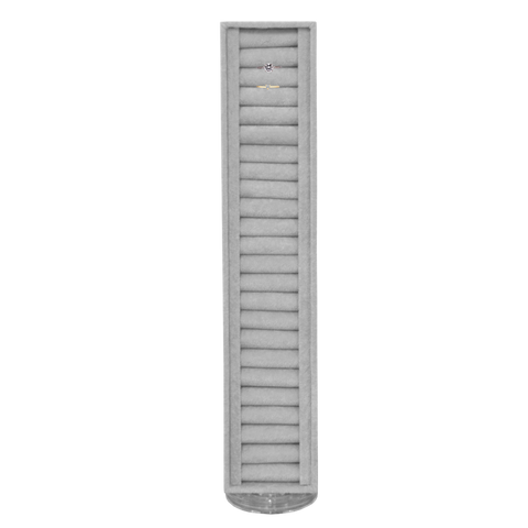 (05050) Exhibidor Torre Mixta con bace giratoria color Gris (49x5x10cm
