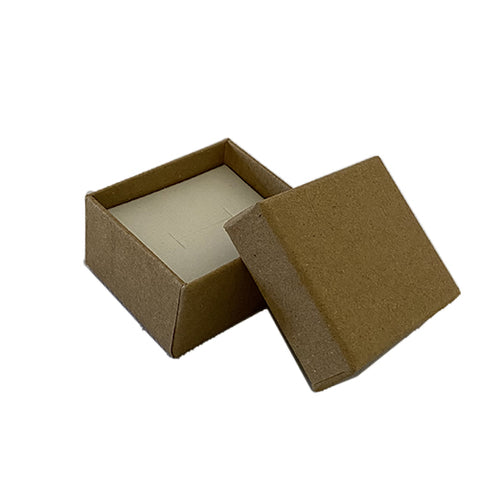 020390(C0KF) Caja KRAFT mini para broquel (3.8 x 3.8 x 2 cm)