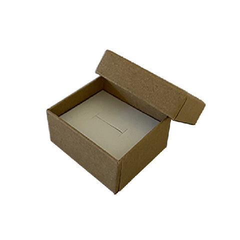 020391(C1KF) Caja Kraft chica para anillo (5.8 x 5 x 3 cm)