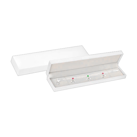 (CR7BC)ESTUCHE CARTER BLANCO PARA PULCERA(21.9X5X2.3CM)