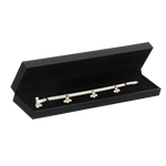 (CR7NG)ESTUCHE CARTER NEGRO PARA PULCERA(21.9X5X2.3CM)