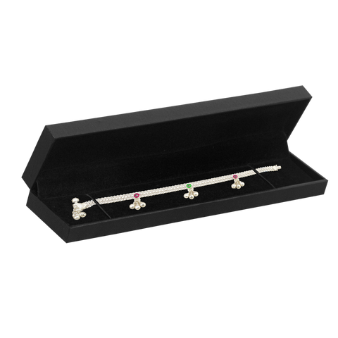 (CR7NG)ESTUCHE CARTER NEGRO PARA PULCERA(21.9X5X2.3CM)