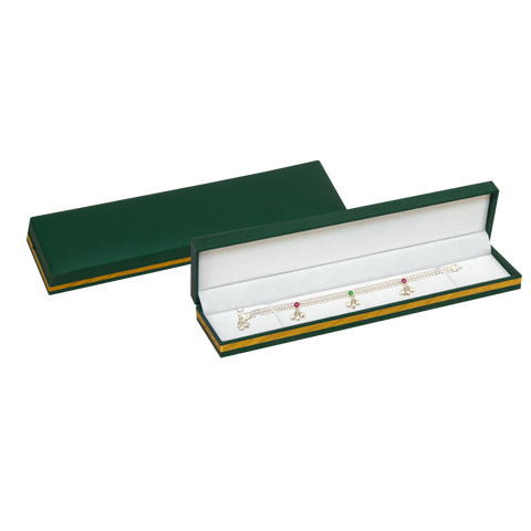 (CR7VE) ESTUCHE CARTER VERDE ESMERALDA PARA PULCERA(21.9X5X2.3CM)