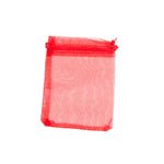 010705 (0234) bolsa de organza roja paq con 12 piezas (9 x 12 cm)