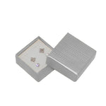 020305 (C00PL) Caja plata mini para broquel  (4 x 4 x 2 cm)