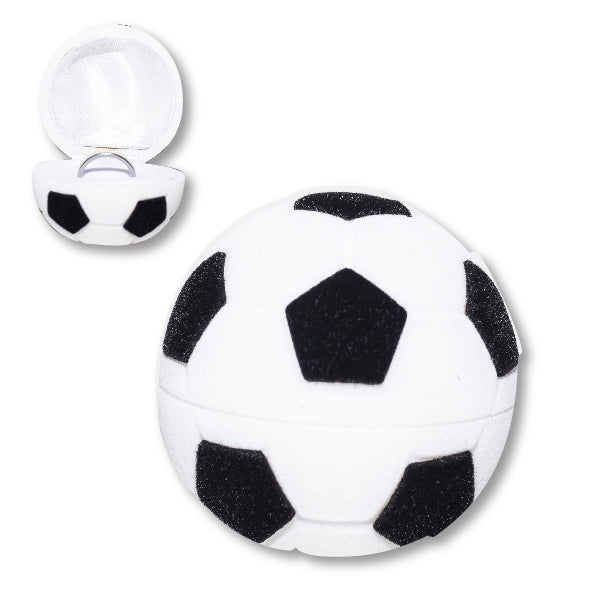 Beistle 50844 - Soporte para balón de fútbol, color negro/blanco/verde, 6  onzas